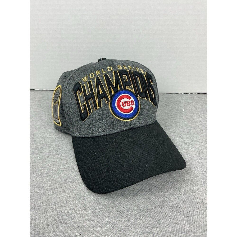 Chicago Cubs New Era 39THIRTY 2016 World Series Locker Room Cap Flex Fit